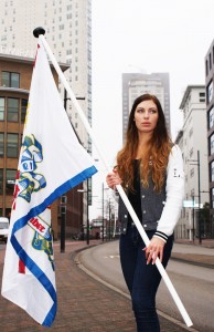 Bevrijdingsdag vlag van EHV promotions